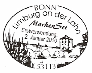 1100 Jahre Limburg a. d. Lahn - Erstverwendungs-Sonderstempel